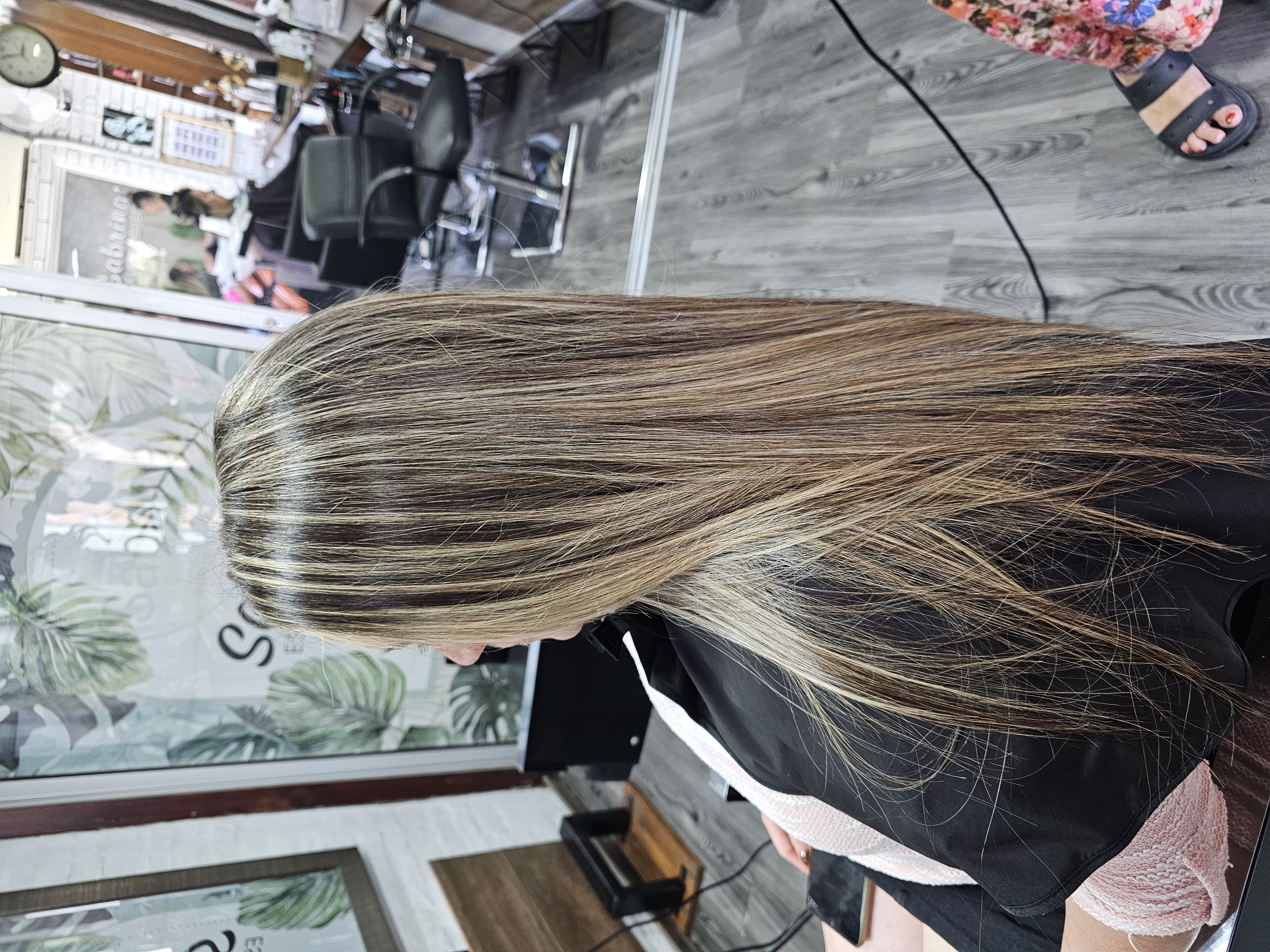 Trabajo de peluquería - Sabrina